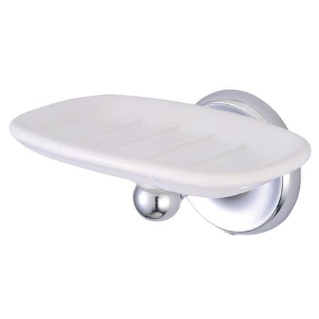 Kingston Brass Classic Soap Dish, Polished Chrome BA315C